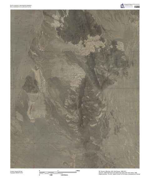 AZ-Senator Mountain NW: GeoChange 1986-2010 Preview 1