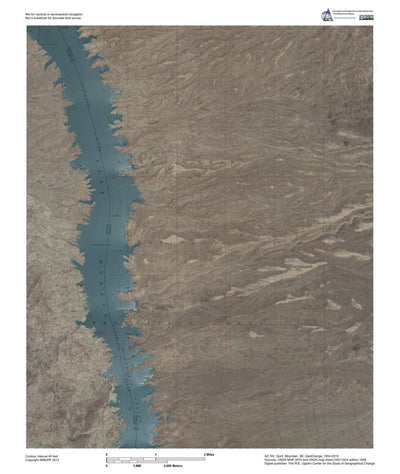 AZ-NV-Spirit Mountain SE: GeoChange 1954-2010 Preview 1
