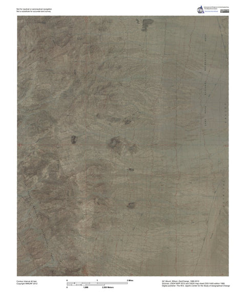 AZ-Mount Wilson: GeoChange 1986-2010 Preview 1