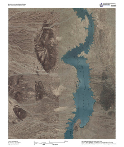 NV-AZ-Mount Davis: GeoChange 1954-2010 Preview 1