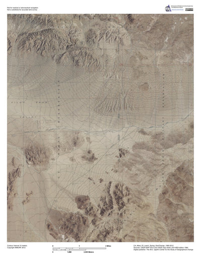 CA-West Of Leach Spring: GeoChange 1980-2012 Preview 1