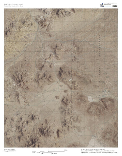 CA-West Of Nelson Lake: GeoChange 1983-2012 Preview 1