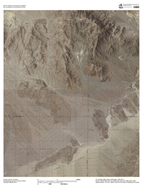 CA-Wingate Wash West: GeoChange 1980-2012 Preview 1