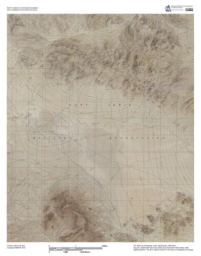 CA-West Of Drinkwater Lake: GeoChange 1983-2012 Preview 1