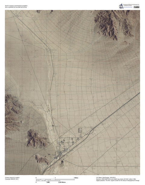 CA-Baker: GeoChange 1978-2012 Preview 1