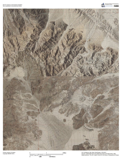 CA-Confidence Hills West: GeoChange 1979-2012 Preview 1