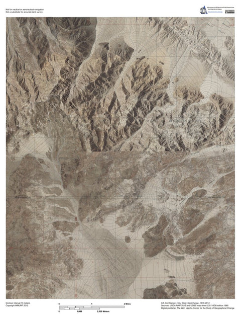 CA-Confidence Hills West: GeoChange 1979-2012 Preview 1