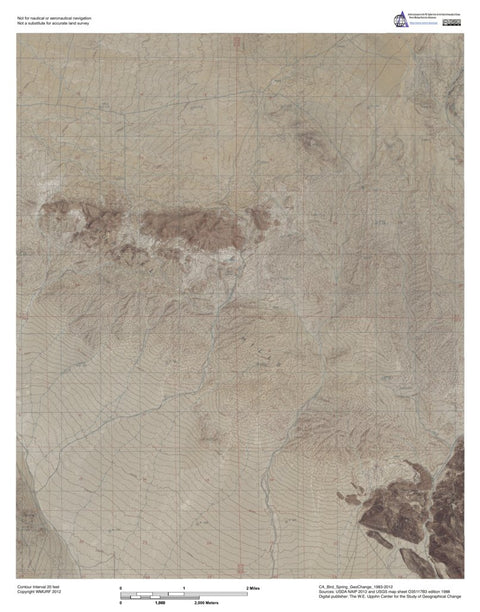 CA-Bird Spring: GeoChange 1983-2012 Preview 1