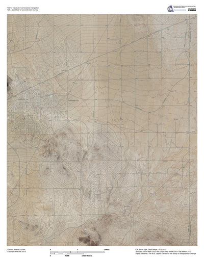 CA-Boron NW: GeoChange 1972-2012 Preview 1