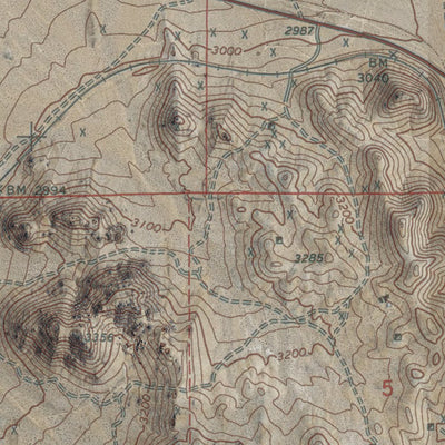 CA-Ridgecrest South: GeoChange 1972-2012 Preview 3