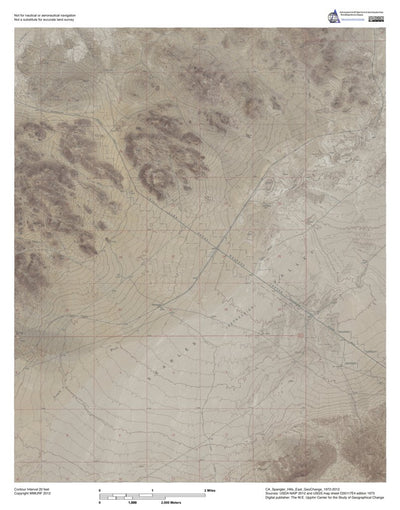 CA-Spangler Hills East: GeoChange 1972-2012 Preview 1
