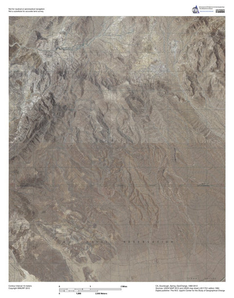 CA-Sourdough Spring: GeoChange 1980-2012 Preview 1