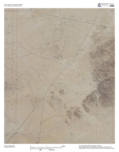 CA-Spangler Hills West: GeoChange 1972-2012 Preview 1
