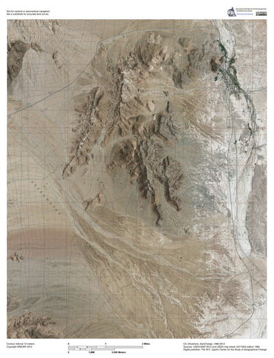 CA-Shoshone: GeoChange 1980-2012 Preview 1