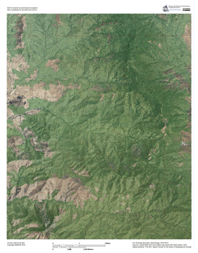 CA-Emerald Mountain: GeoChange 1970-2012 Preview 1