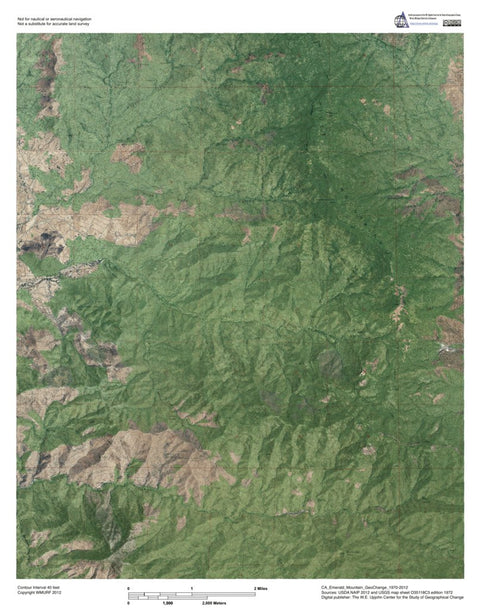 CA-Emerald Mountain: GeoChange 1970-2012 Preview 1