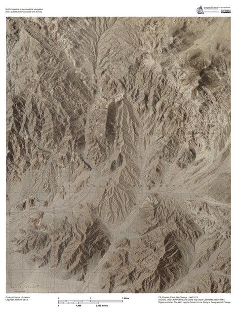 CA-Epaulet Peak: GeoChange 1980-2012 Preview 1