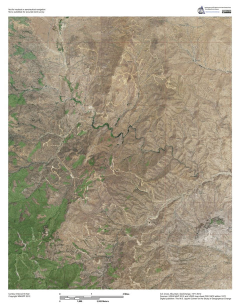 CA-Cross Mountain: GeoChange 1971-2012 Preview 1