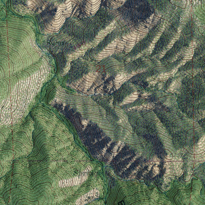CA-Lake Isabella South: GeoChange 1970-2012 Preview 2