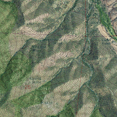 CA-Lake Isabella South: GeoChange 1970-2012 Preview 3