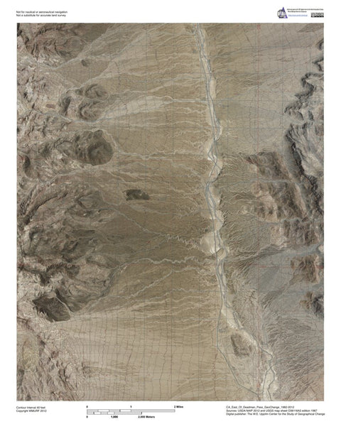 CA-East Of Deadman Pass: GeoChange 1982-2012 Preview 1