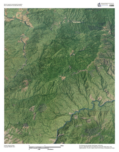CA-Democrat Hot Springs: GeoChange 1970-2012 Preview 1