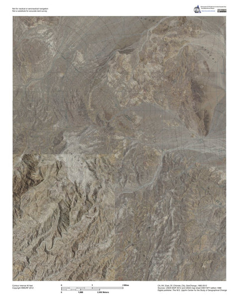 CA-NV-East Of Chloride City: GeoChange 1982-2012 Preview 1