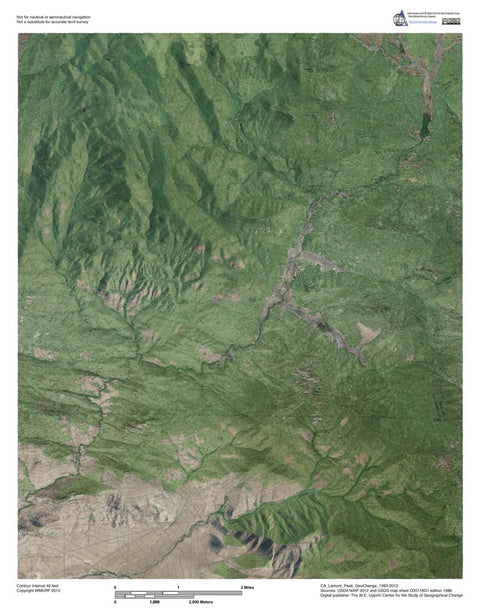 CA-Lamont Peak: GeoChange 1983-2012 Preview 1