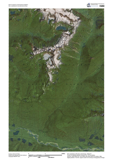 WA-Huckleberry Mountain: GeoChange 1963-2011 Preview 1