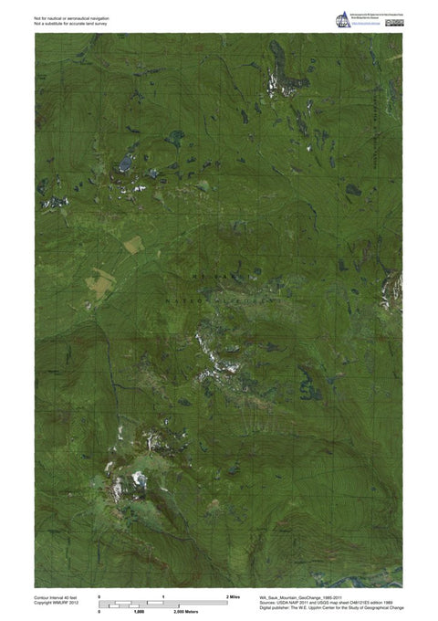 WA-Sauk Mountain: GeoChange 1985-2011 Preview 1