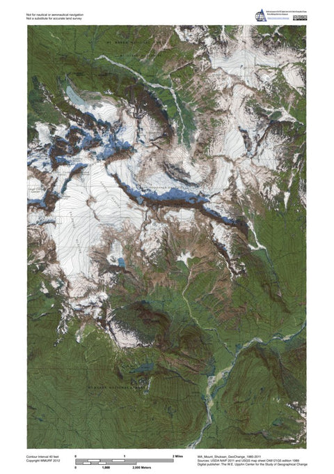 WA-Mount Shuksan: GeoChange 1985-2011 Preview 1