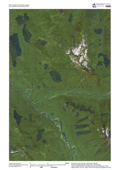 WA-White Chuck Mountain: GeoChange 1963-2011 Preview 1