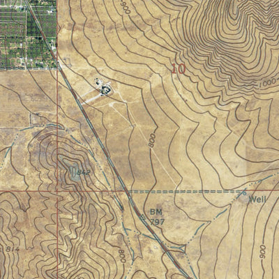 CA-Fountain Springs: GeoChange 1963-2012 Preview 2