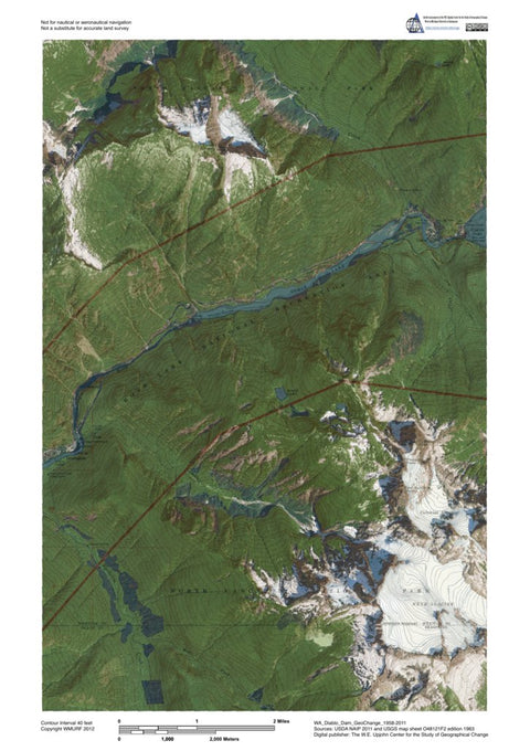 WA-Diablo Dam: GeoChange 1958-2011 Preview 1