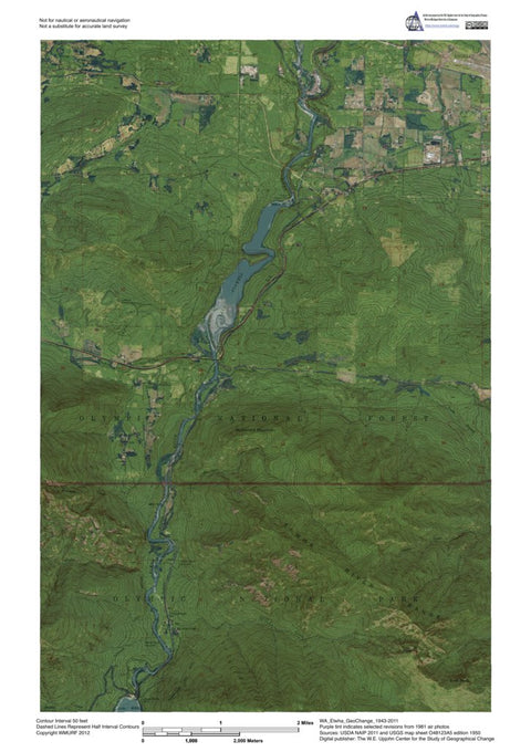WA-Elwha: GeoChange 1943-2011 Preview 1