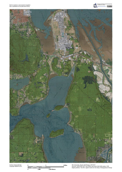 WA-Anacortes South: GeoChange 1972-2011 Preview 1