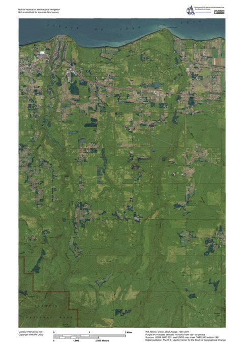 WA-Morse Creek: GeoChange 1954-2011 Preview 1