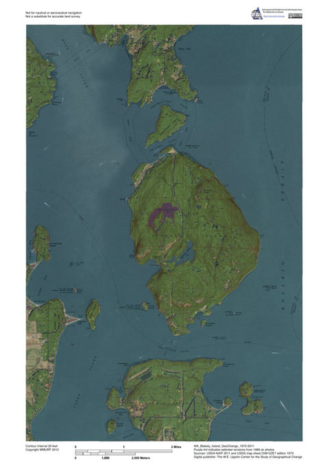 WA-Blakely Island: GeoChange 1972-2011 Preview 1