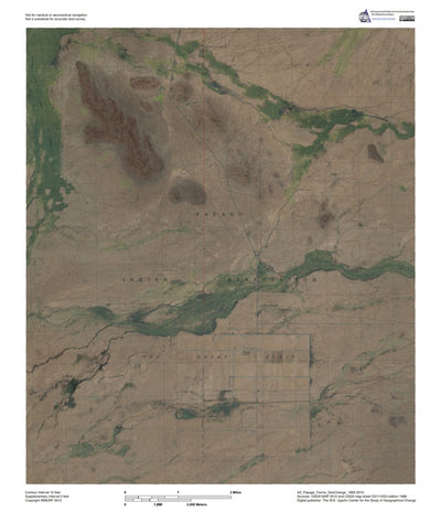 AZ-Papago Farms: GeoChange 1982-2010 Preview 1