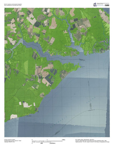 NC-Yeopim River: GeoChange 1975-2012 Preview 1