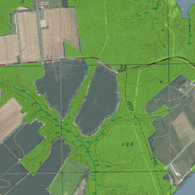 NC-Yeopim River: GeoChange 1975-2012 Preview 2