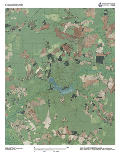 NC-Merchants Millpond: GeoChange 1975-2012 Preview 1