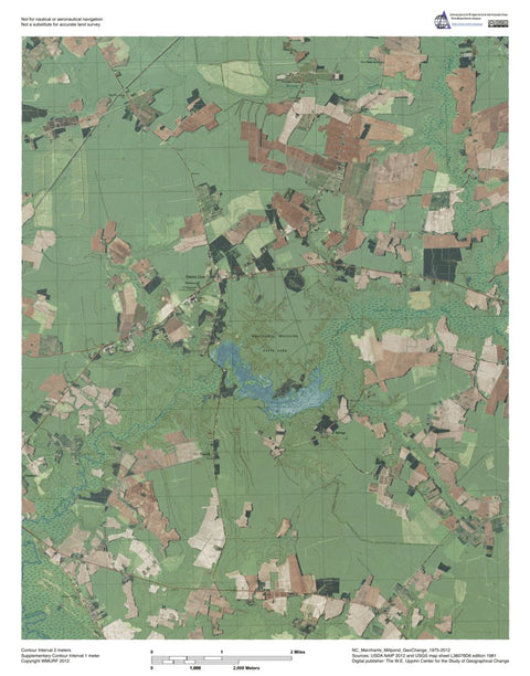 NC-Merchants Millpond: GeoChange 1975-2012 Preview 1