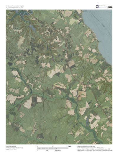VA-Dunnsville: GeoChange 1967-2012 Preview 1