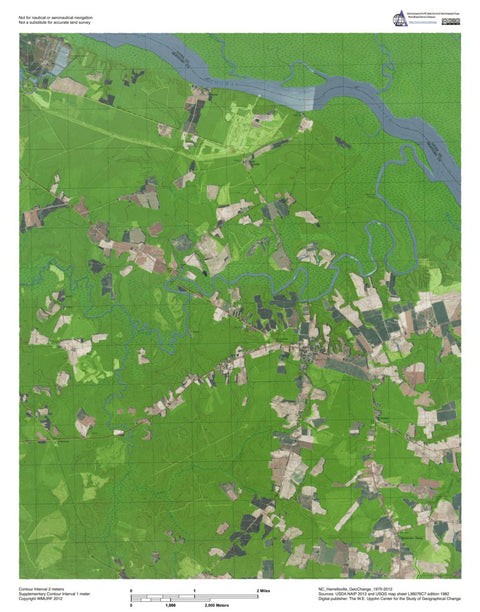 NC-Harrellsville: GeoChange 1975-2012 Preview 1