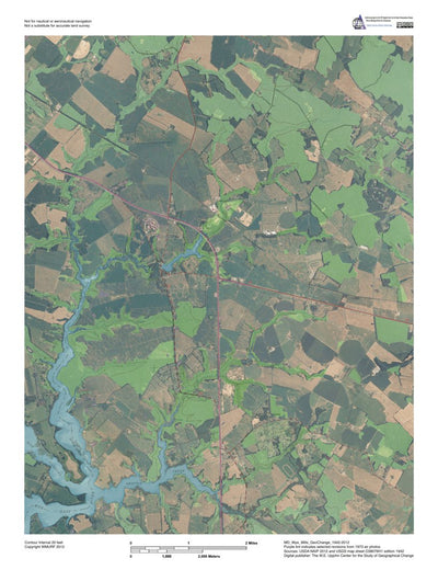 MD-Wye Mills: GeoChange 1942-2012 Preview 1