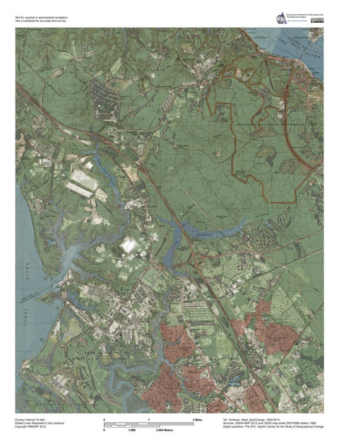 VA-Yorktown West: GeoChange 1963-2012 Preview 1