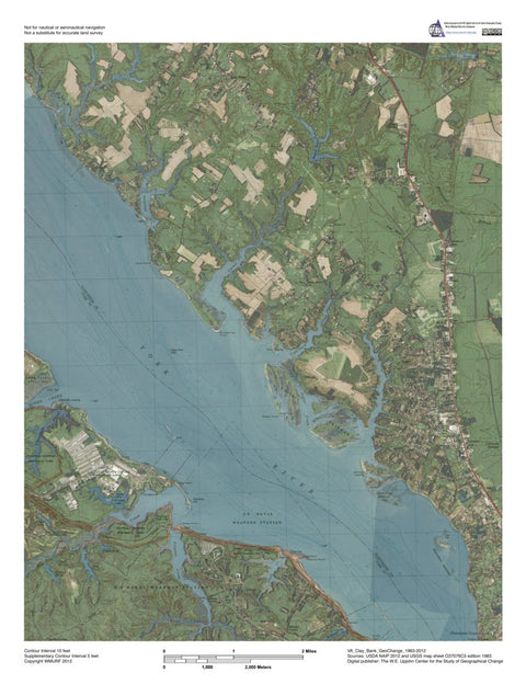 VA-Clay Bank: GeoChange 1963-2012 Preview 1