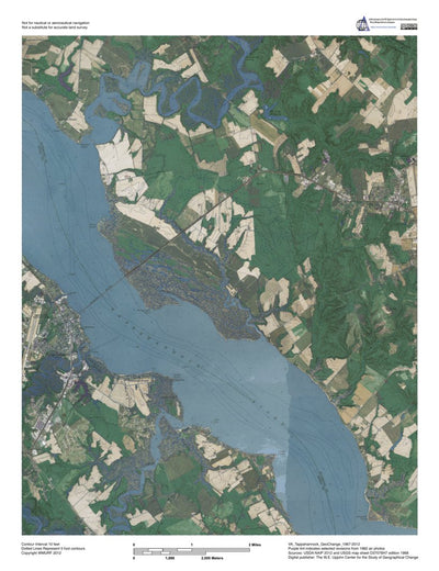 VA-Tappahannock: GeoChange 1967-2012 Preview 1