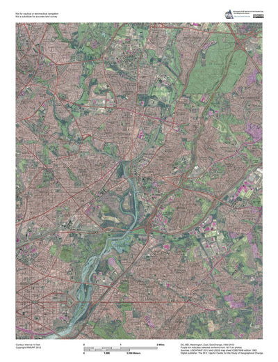DC-MD-Washington East: GeoChange 1955-2012 Preview 1
